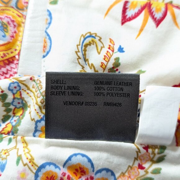 NWT Genuine Leather Wilson Leather Jacket XS - Picture 5 of 14